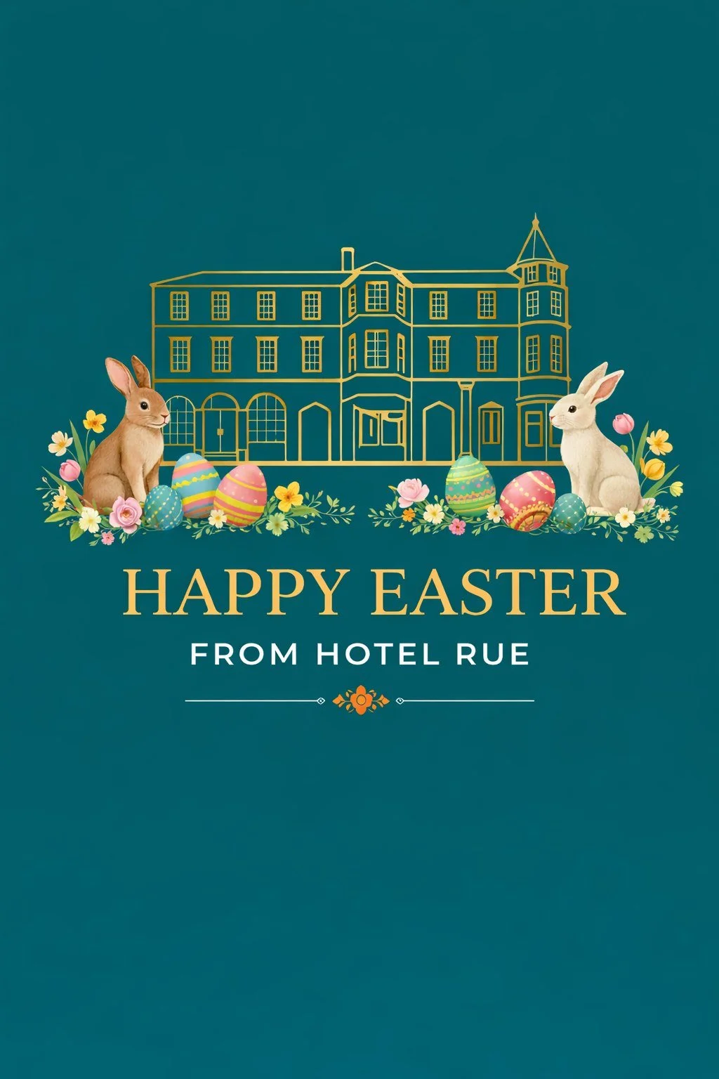 🌸🐰 Happy Easter from all of us at Hotel Rue 🐰🌸

Celebrate Easter Sunday in style with us &mdash; enjoy delicious dining and a full evening of live entertainment 🎶

✨ Entertainment Line-Up:
🎤 Se&aacute;n &Oacute;g&rsquo;s &ndash; Next of Kin | 5