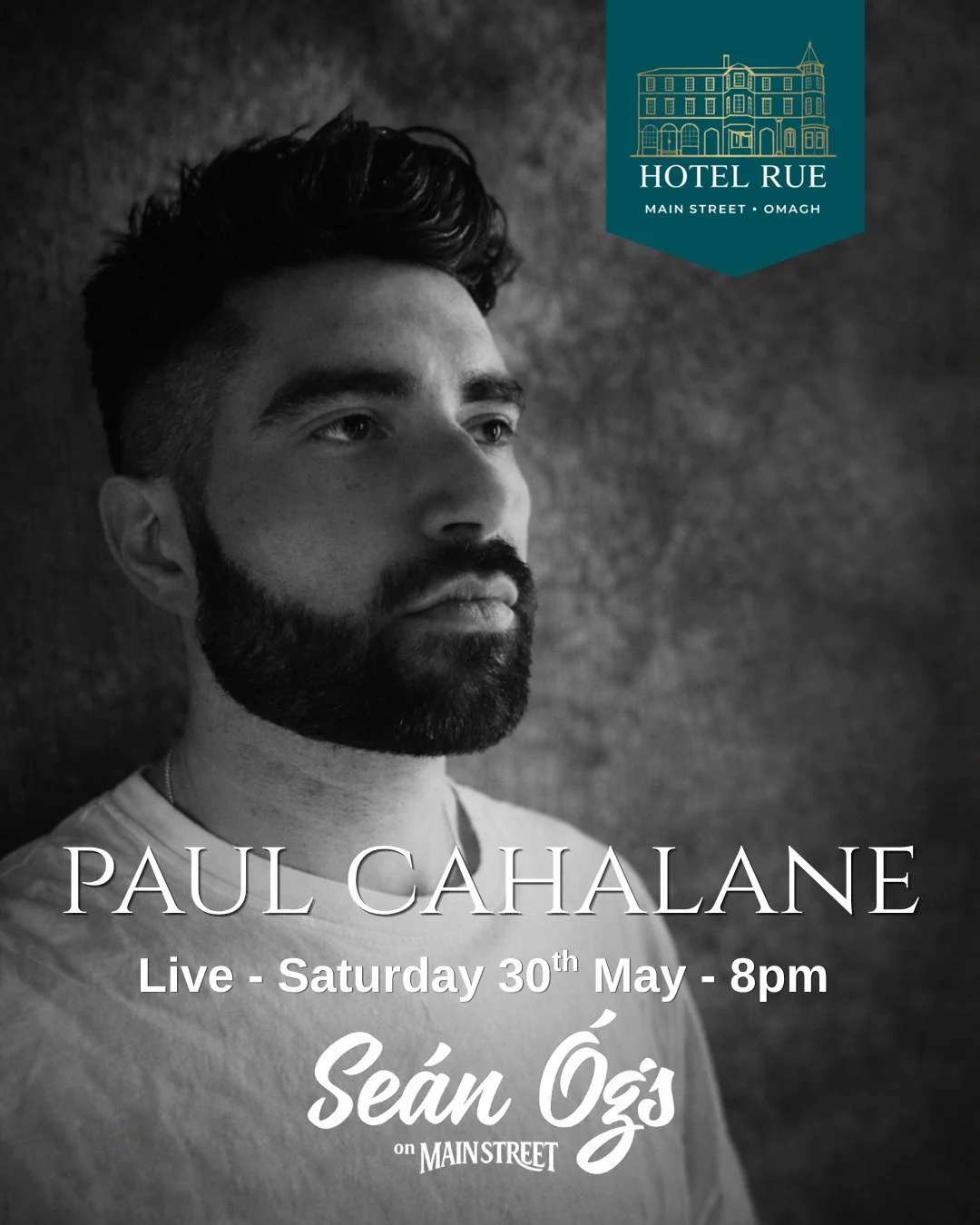 Paul Cahalane &ndash; Saturday 30th May

🎤 LIVE THIS SATURDAY 🎤

Paul Cahalane takes to the stage at Sean &Oacute;gs on Mainstreet this Saturday 30th May from 8PM 🎶

Come along for a fantastic evening of live music and great atmosphere right in th