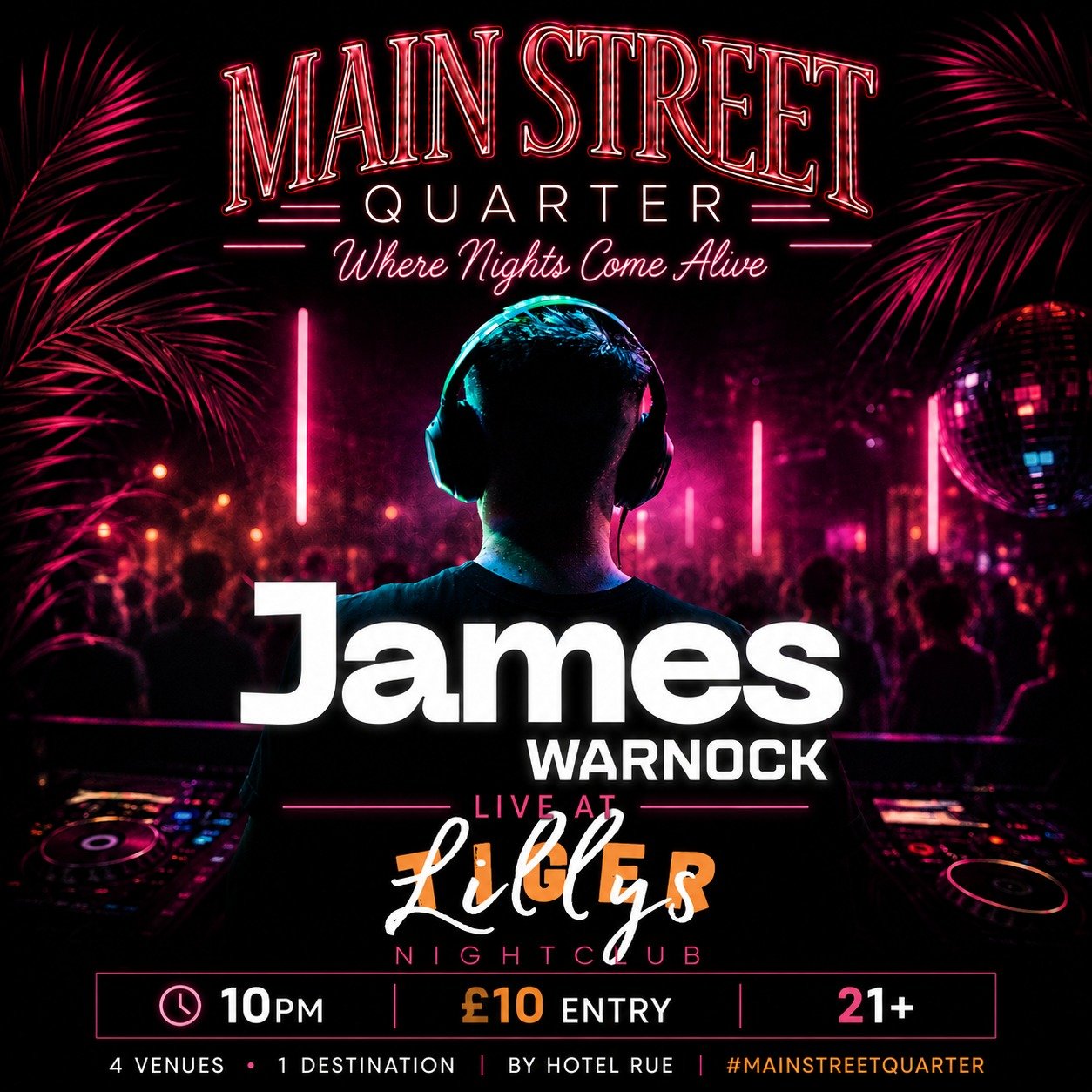 🌟 VENUE SPOTLIGHT | LILY'S NIGHTCLUB 🌟

The weekend doesn't end when the live music finishes.

That's when Tiger Lillys comes alive.

Expect a packed dancefloor, incredible atmosphere, great music and the kind of energy that keeps the party going u