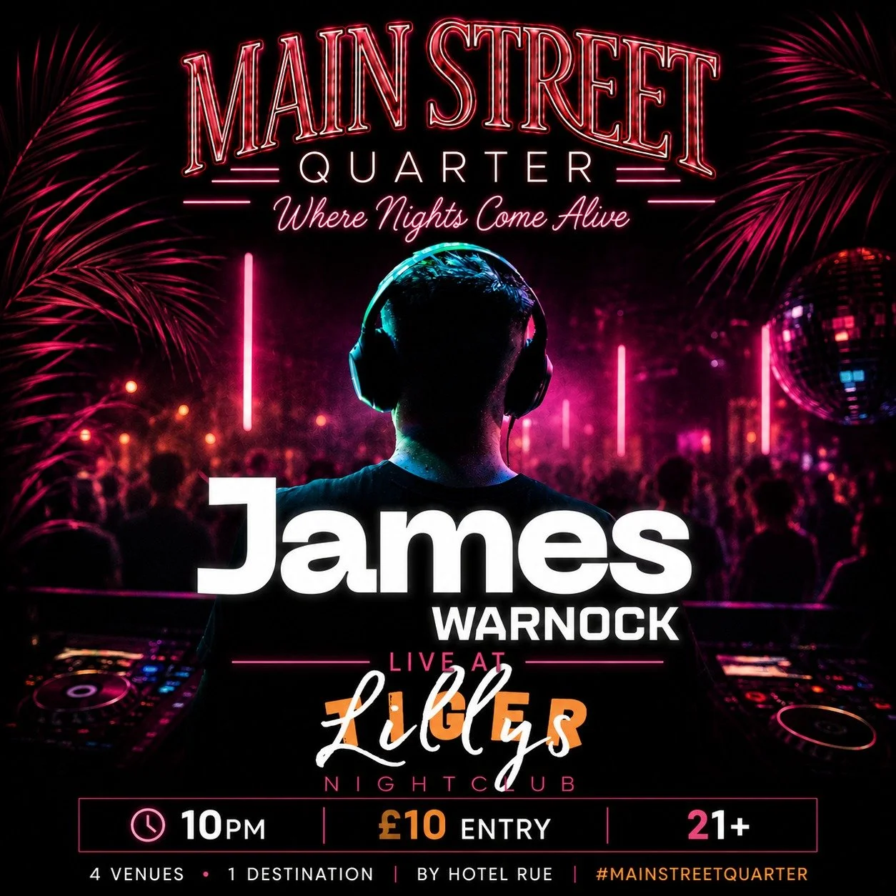 🌟 VENUE SPOTLIGHT | TIGER LILY'S NIGHTCLUB 🌟

The weekend doesn't end when the live music finishes.

That's when Tiger Lillys comes alive.

Expect a packed dancefloor, incredible atmosphere, great music and the kind of energy that keeps the party g