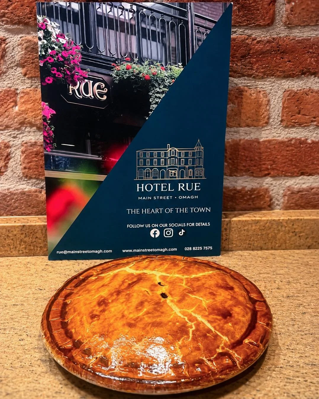 Treat yourself to a hearty homemade favourite this lunchtime!

✨ Slice of Mince &amp; Onion Pie
🥔 Served with creamy mash
🥕 Chef&rsquo;s seasonal vegetables

Only &pound;9.95

The perfect comfort food to warm up your day in the heart of Omagh. Join