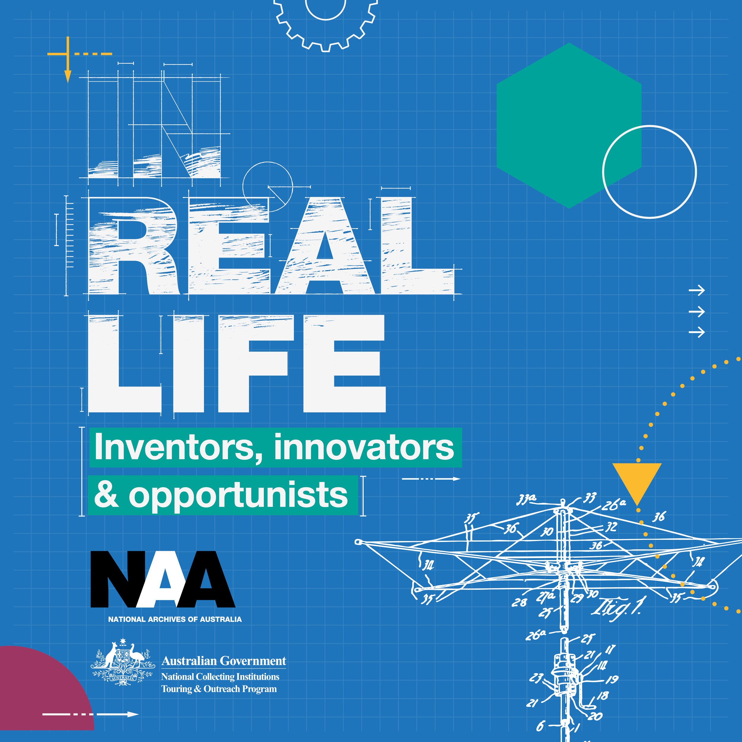 IN REAL LIFE Exhibition Marketing Collateral