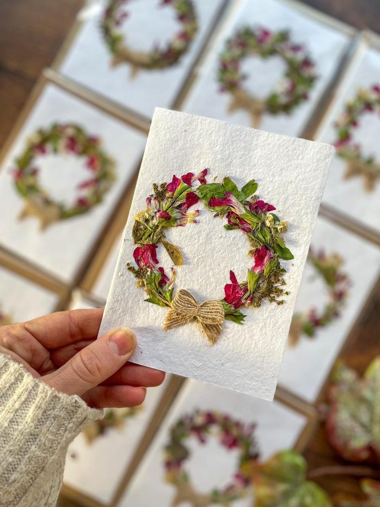 Christmas Wreath Card