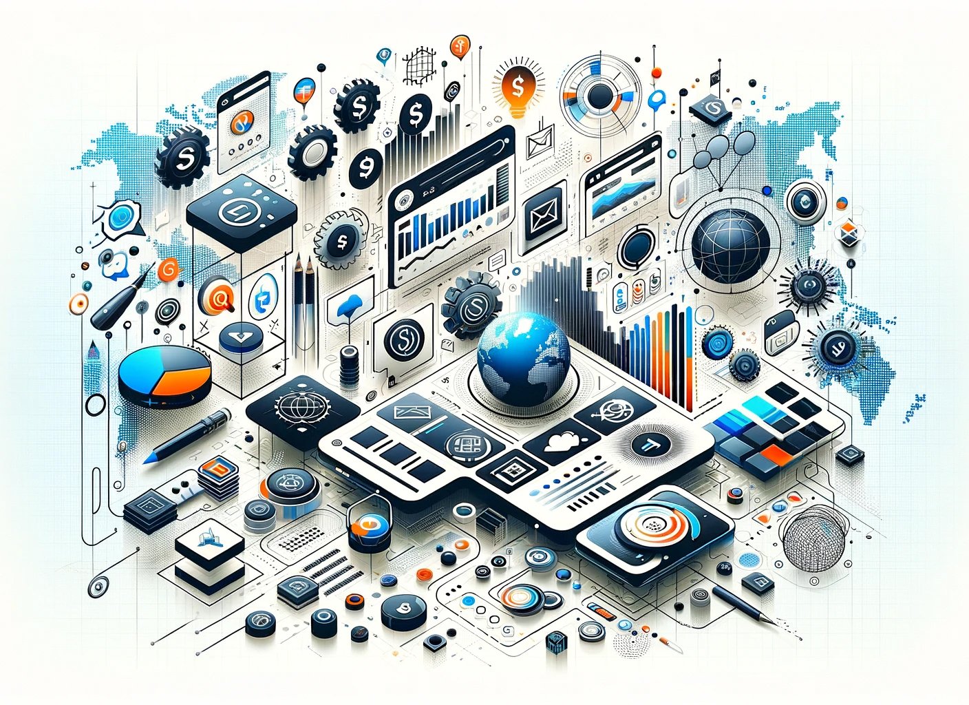 Dall-E image of the concept 'email marketing'