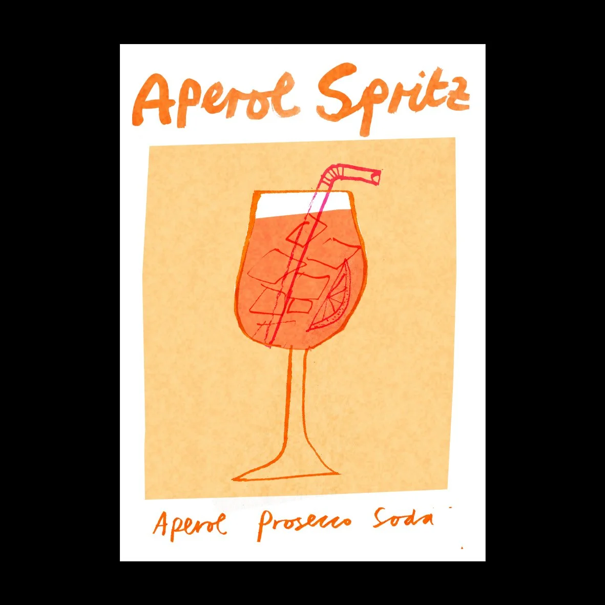 Aperol Spritz Print