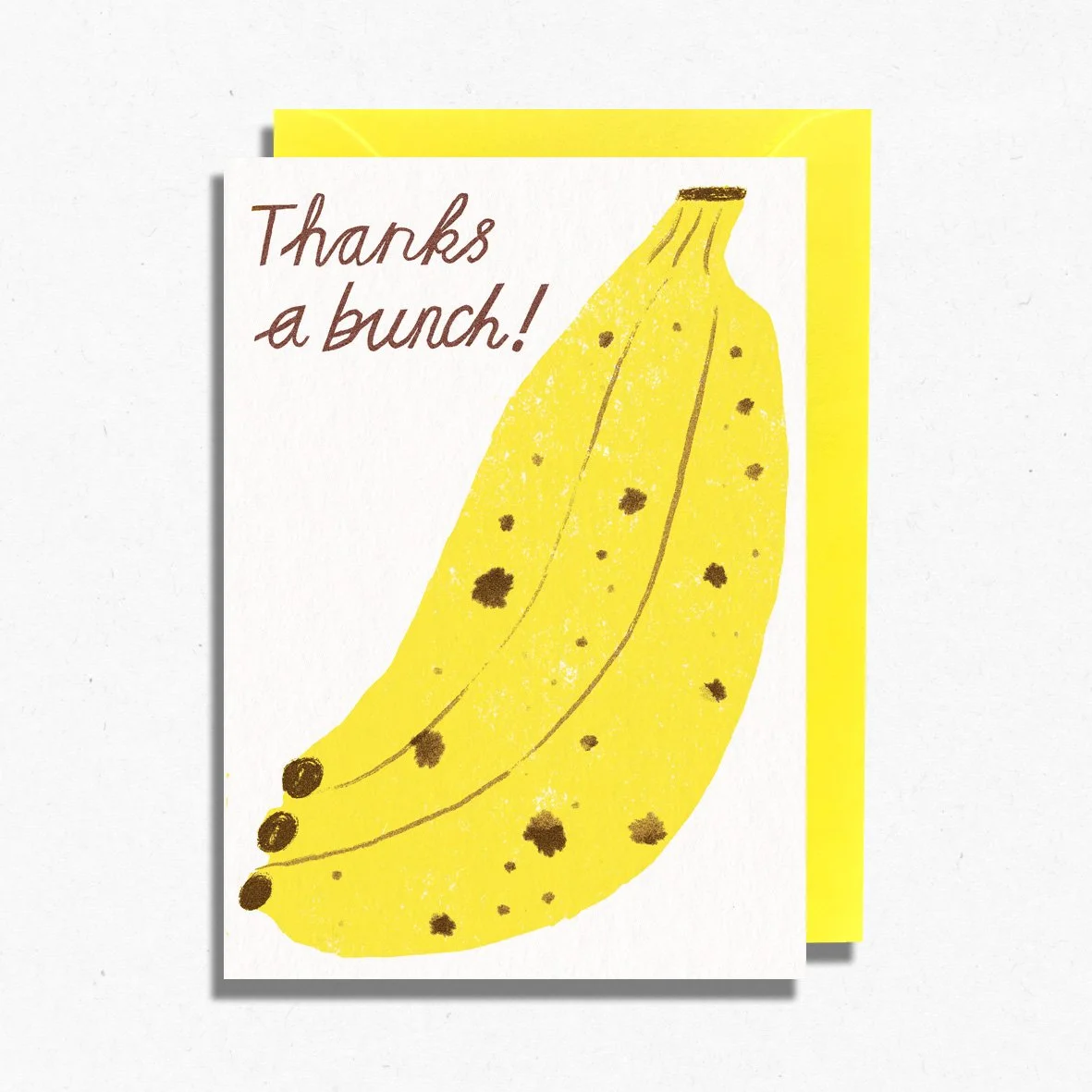 'Thank A Bunch' Punny Card