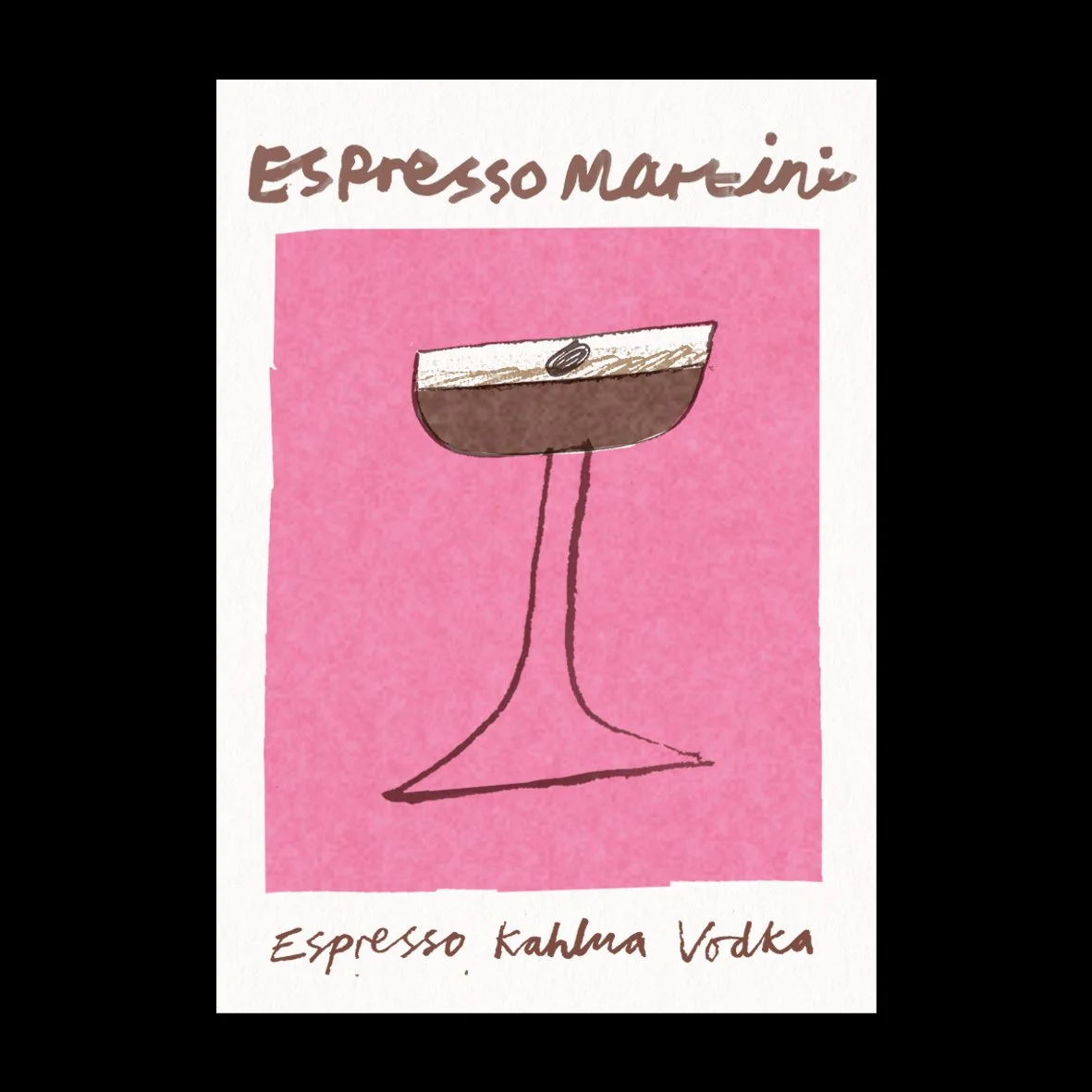 Espresso Martini Print