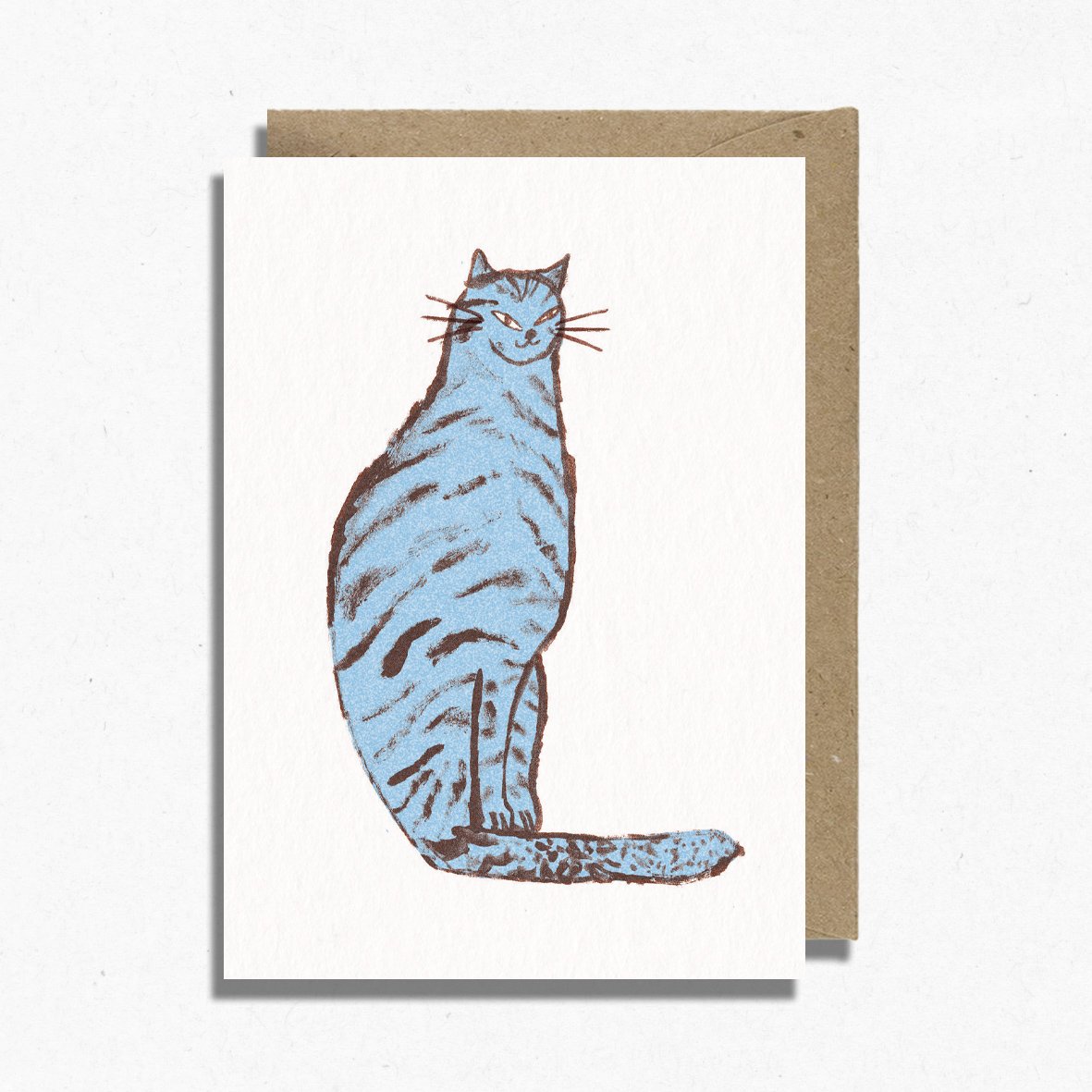 Blue Cat Card
