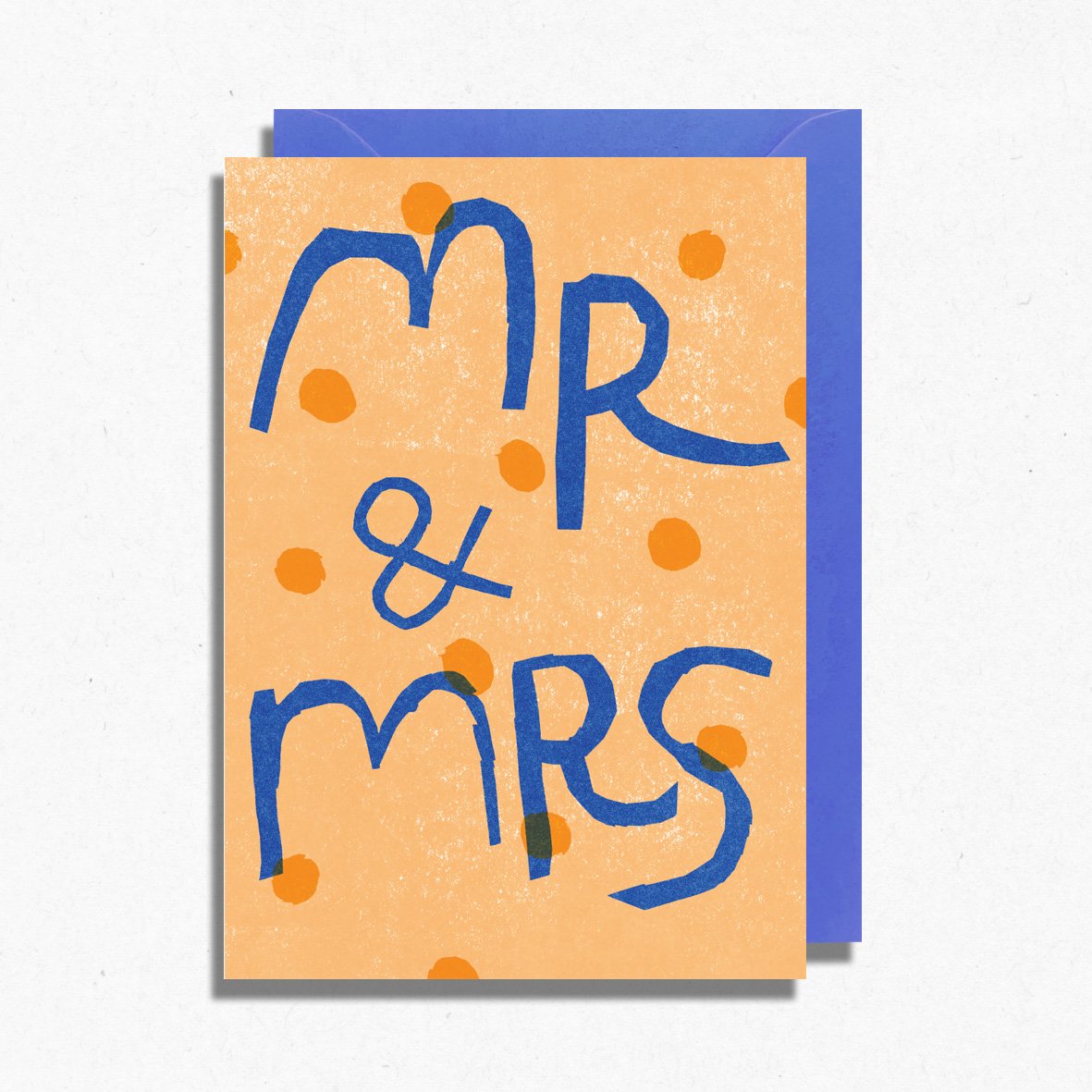 Mr & Mrs Wedding Card
