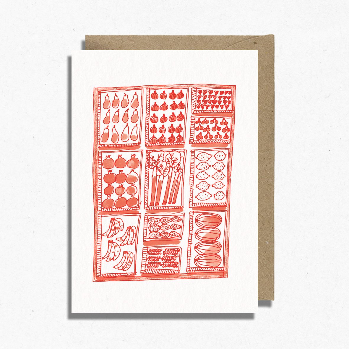 Fruit Stall Card