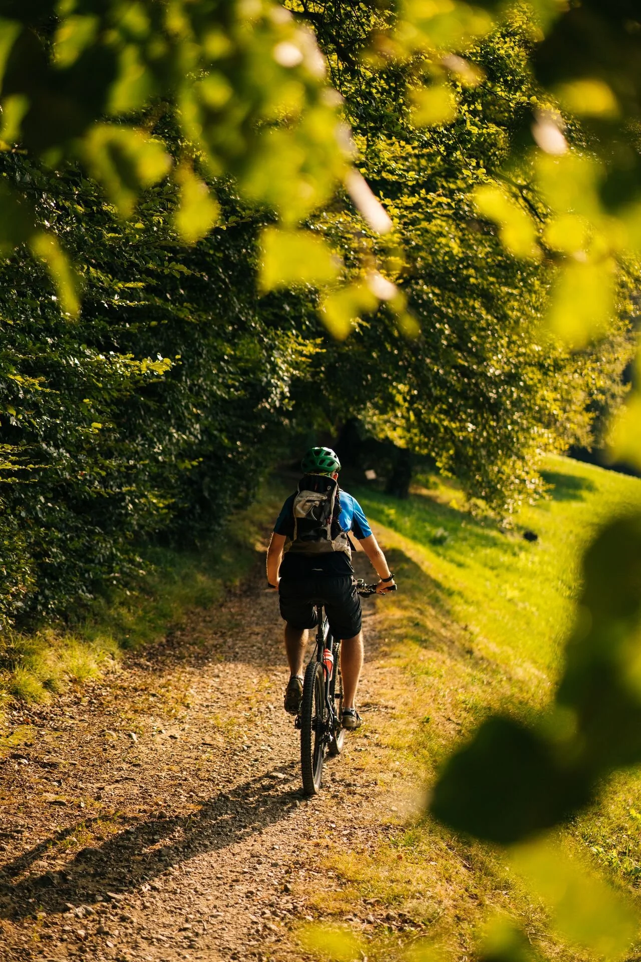Mountainbike in Lugano