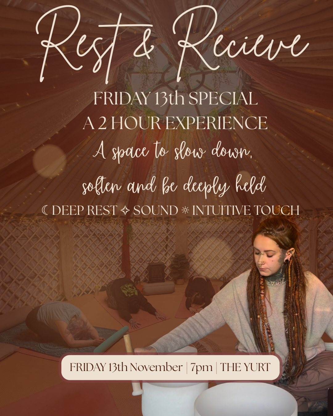 Friday 13th Rest & Recieve