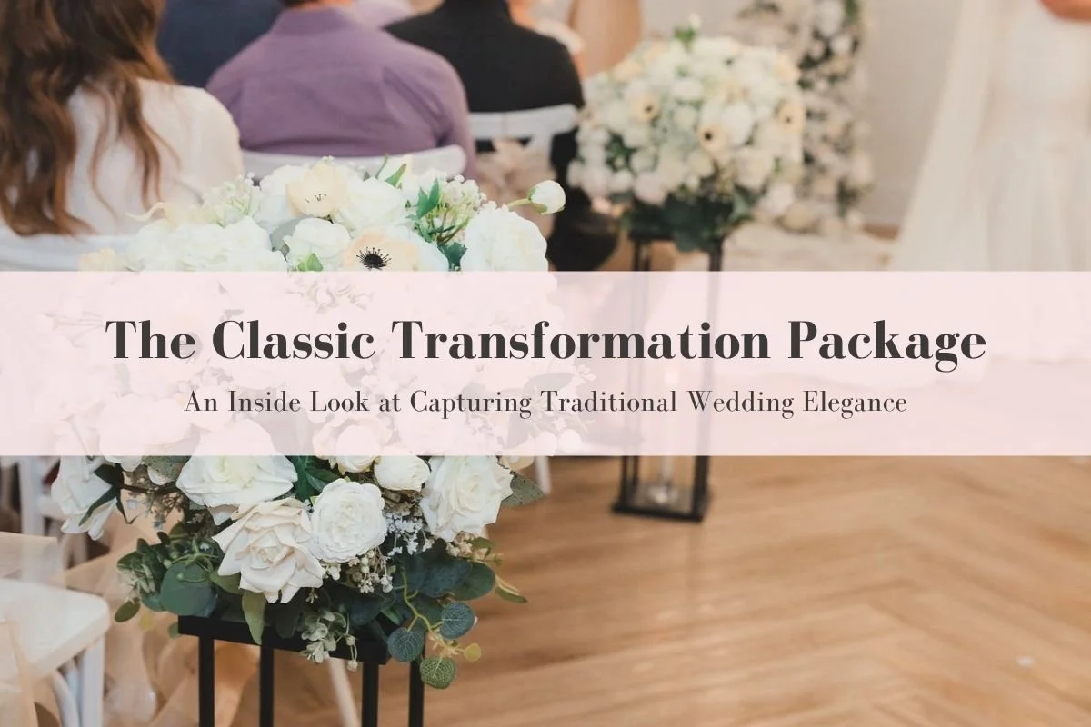 Kaleidoscope's Classic Transformation Package Captures Traditional Wedding Elegance