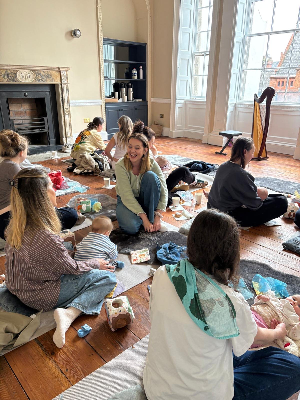 Pregnancy & Mum + Baby Yoga (with Live Harp)