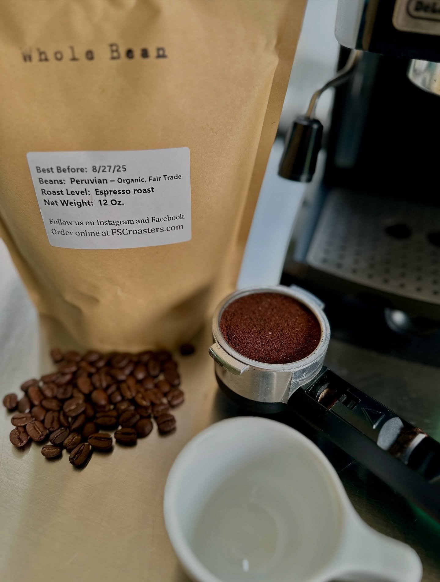 With TWO killer espresso roasts to choose from; there&rsquo;s really no wrong answer.  Both organic, both fair trade&hellip; both absolutely delicious. Damn! Which way to go??? &hellip;..just get both?🤔 

Yes! ☕️