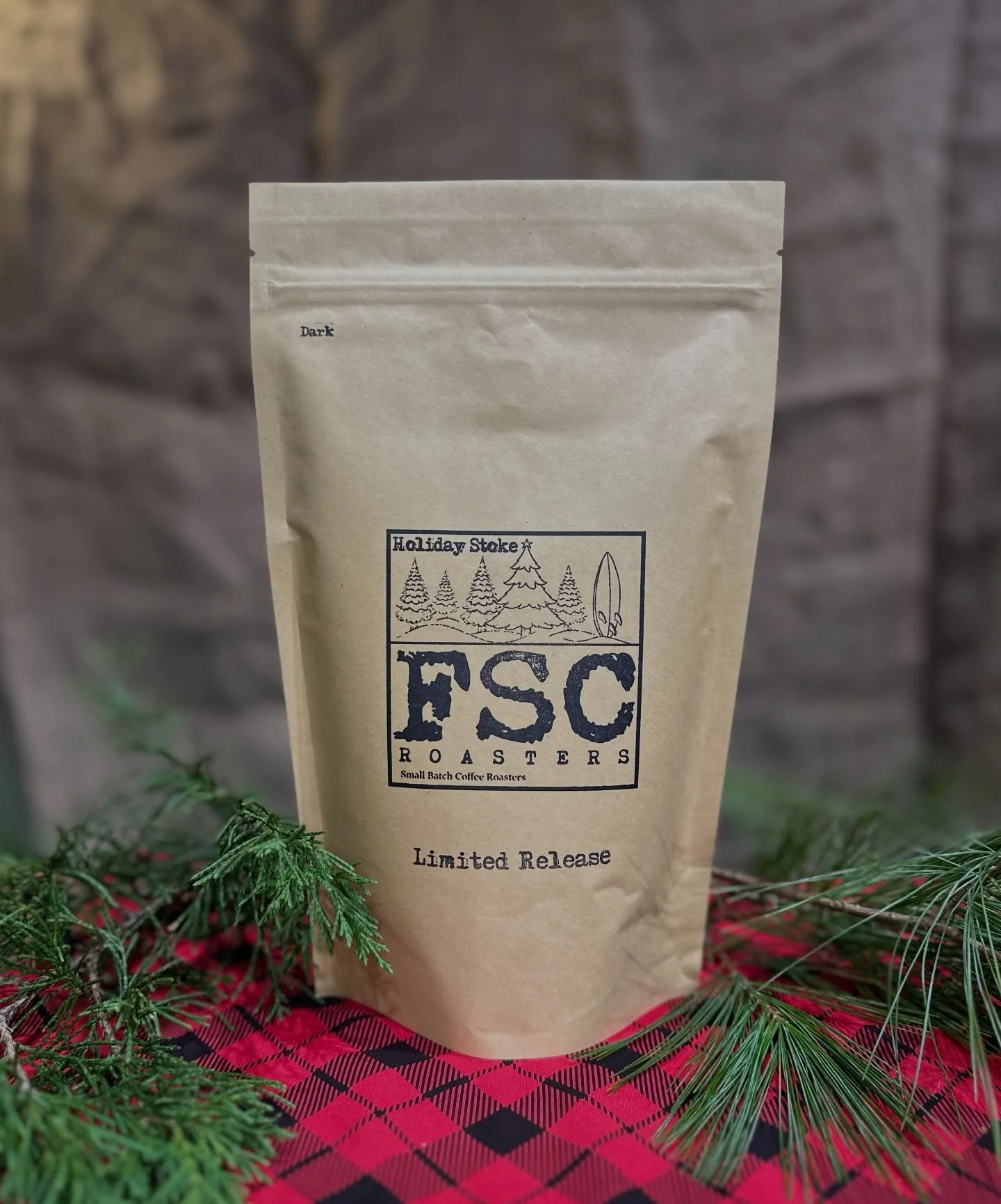 This year&rsquo;s limited release, holiday coffee is a beautiful blend of fair trade Ethiopian and Nicaraguan beans. Roasted to a delicious dark roast with flavor profiles of dark chocolate, roasted hazelnut, and subtle citrus - combined with very lo
