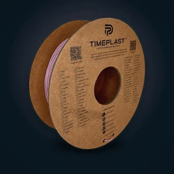 Real photo of a Timeplast Lavender Detergent Gen 5 filament spool