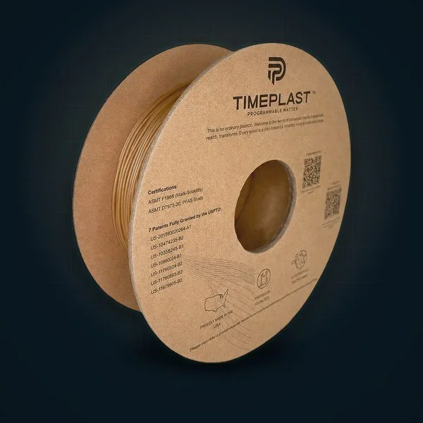 Real photo of a Timeplast Vanilla Detergent Gen 5 filament spool
