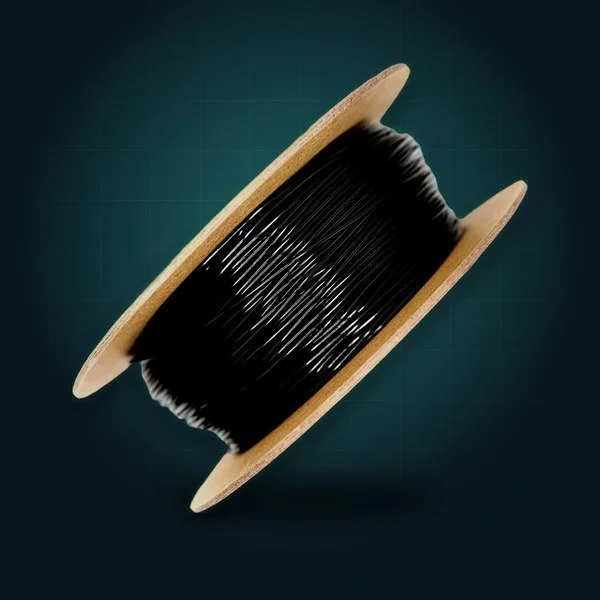 Real photo of a Timeplast TimeMass Carbon Nanotube filament spool