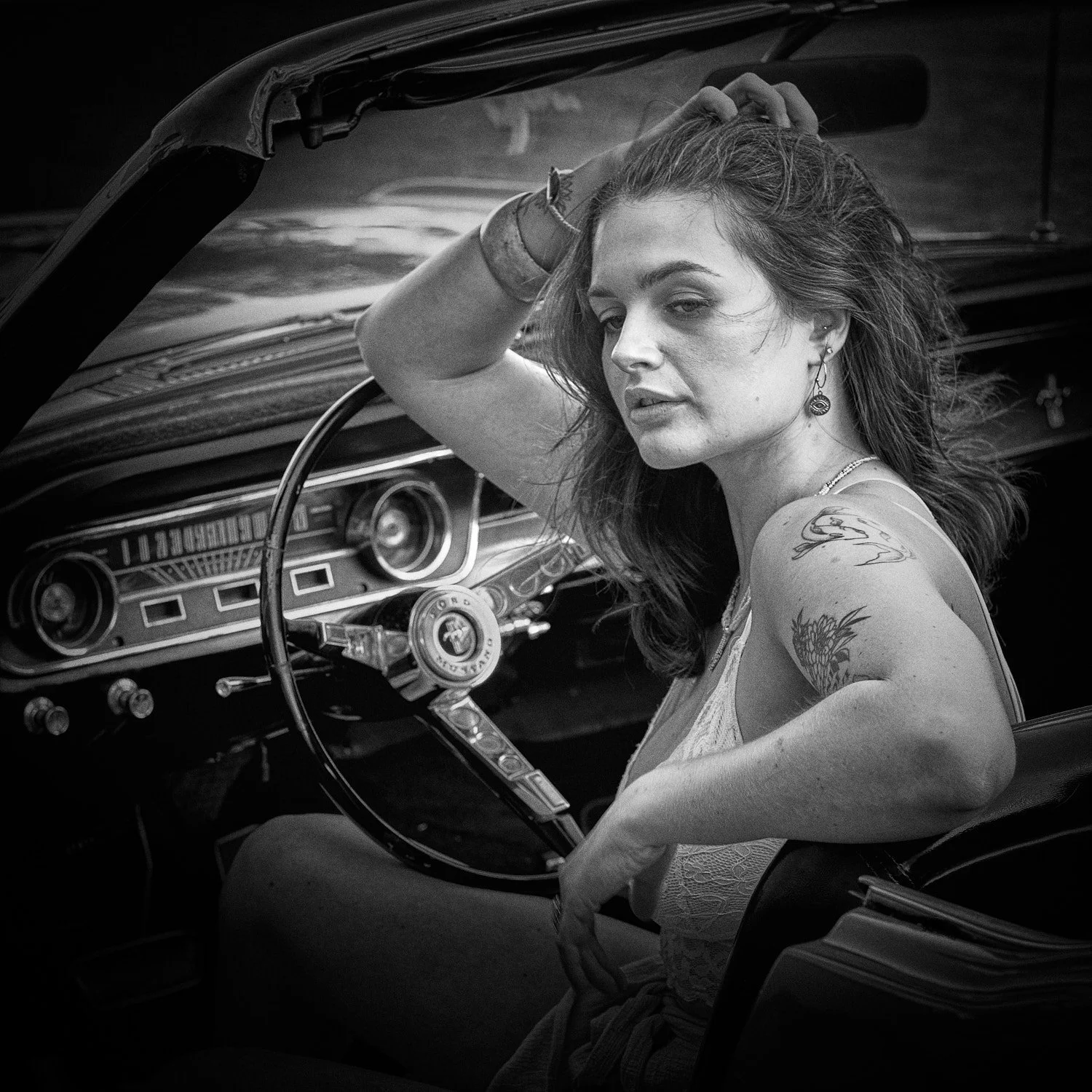 Mustang Lea - Noir