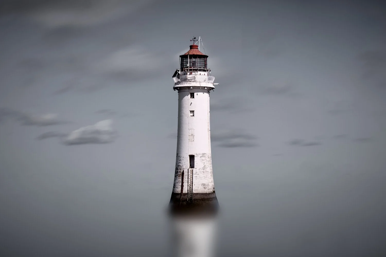 Lighthouse New Brighton Beach, UK