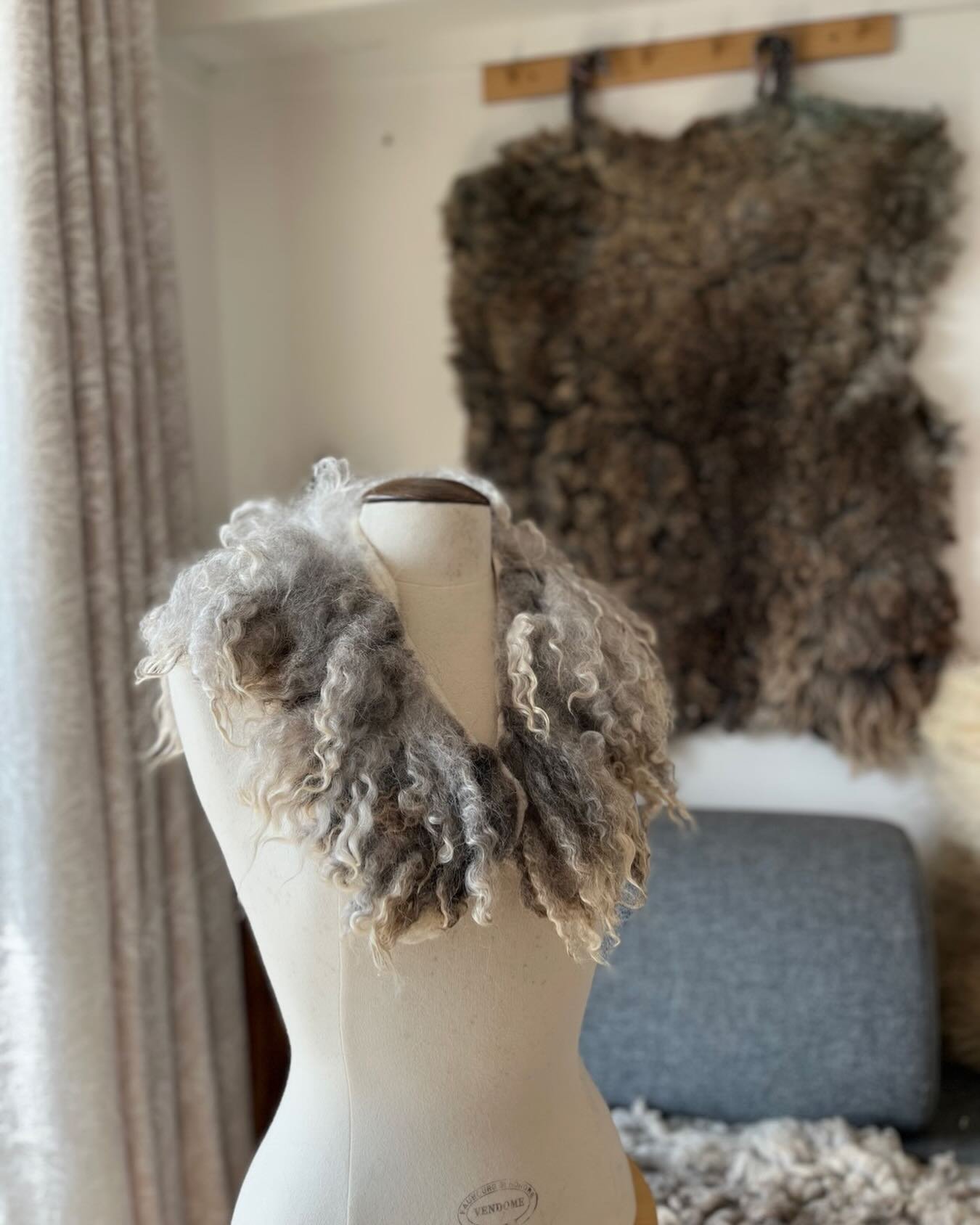 New blog post on how I design with the wool grown on the farm here. Follow link in bio. #organicwool #irishgrownwool #rawwoolfelting #rawwool #wetfelting #woolworkshops #ireland