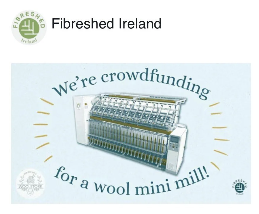 Link in bio to donate - every bit helps!! 

Many people in Ireland, understandably, are painfully unaware of the fact that Ireland has almost no places to send sheep&rsquo;s wool to be washed. However,  Katarina Hruskova from Woolstore.ie, offers hig