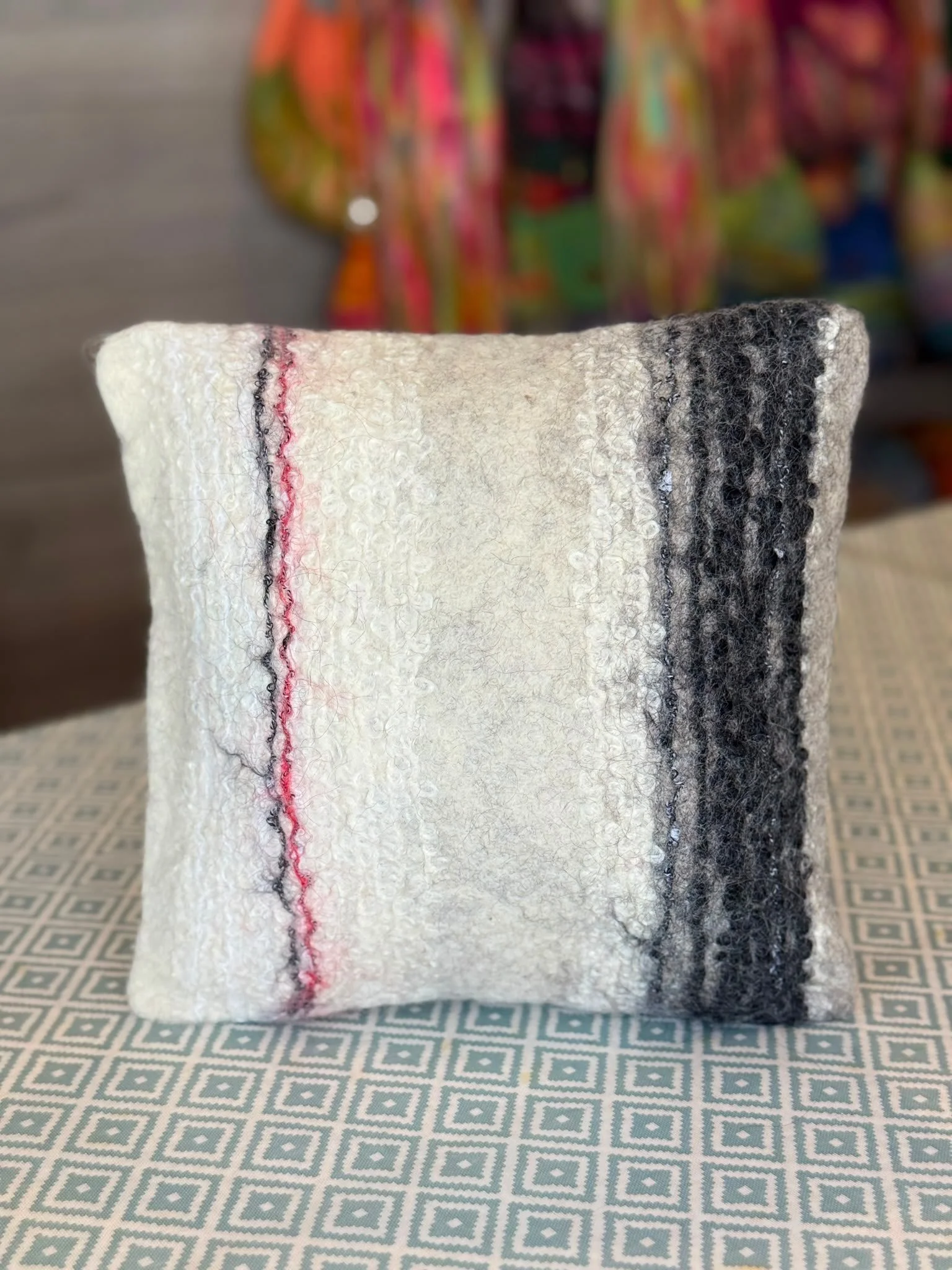 Lots of experiments this summer, so on the 28th of August there will be a new autumn schedule of workshops. Using organic wool from the rare breed flock here on the Farm, participants will be able to book into beginners workshops learning about wool 