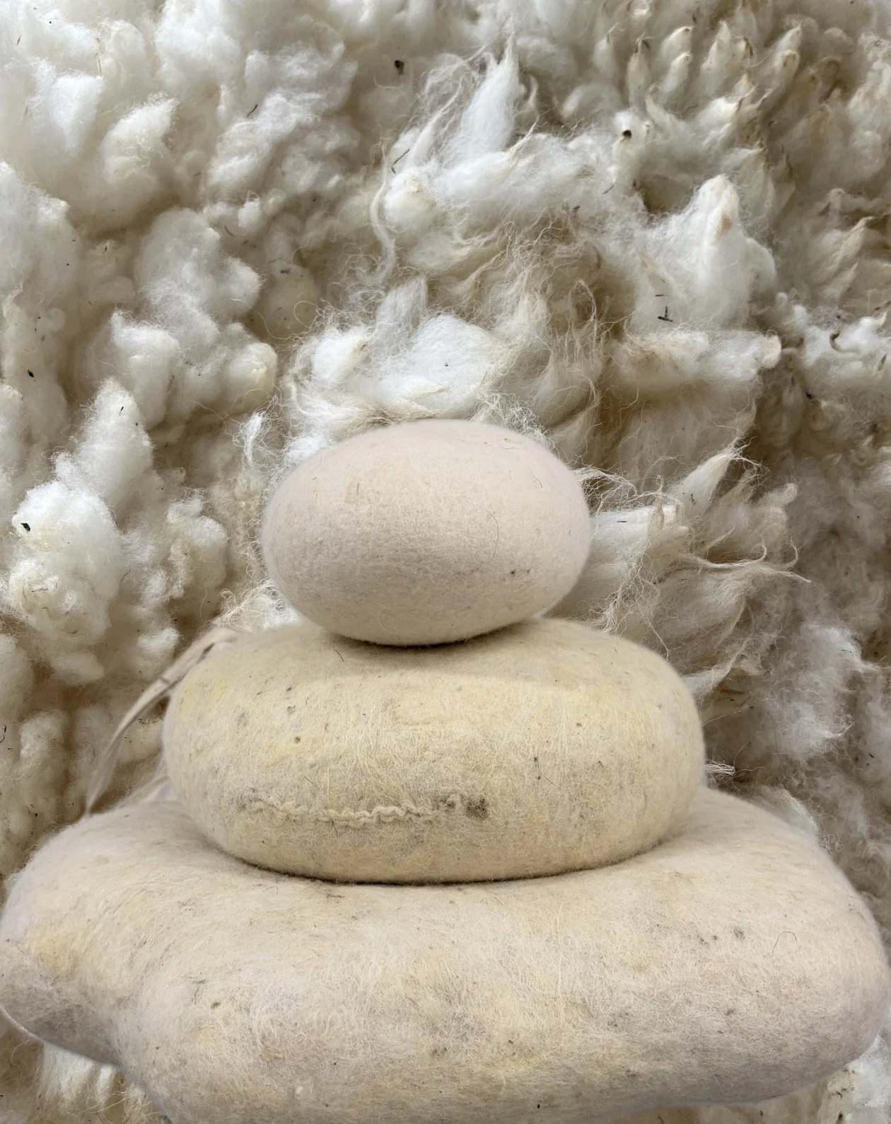 Wool Sculptural Organic Form