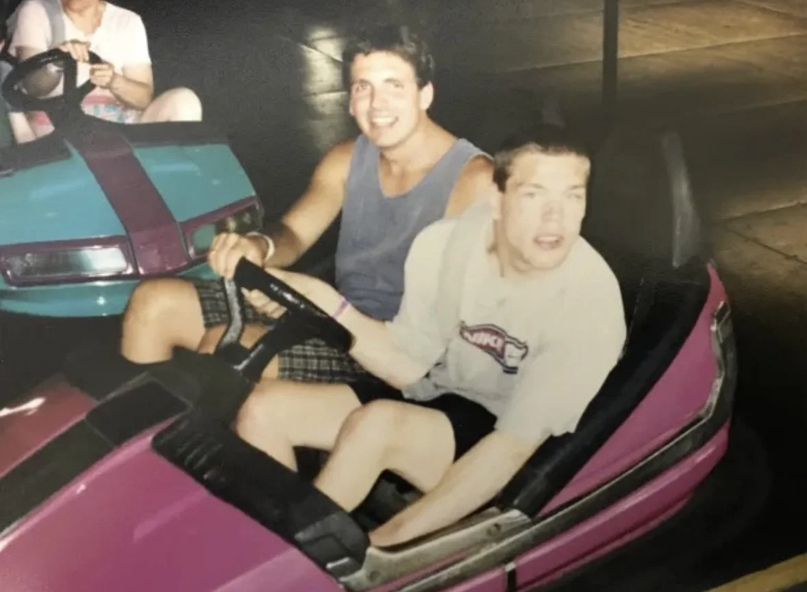 Uriah and Jeremy outside Pittsburgh, PA