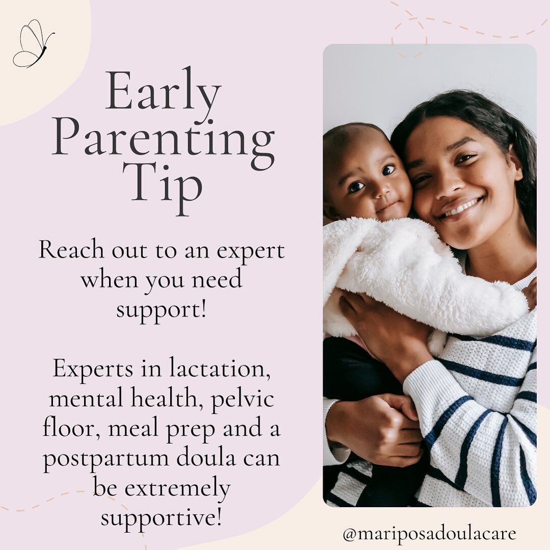 ✨Early Parenting Tip✨

Those few days after birth can feel..overwhelming (on many levels) such as joyful, confused, exhausted, lost and grateful. During this tender time, you can find yourself needing extra support. This can be lactation support, men