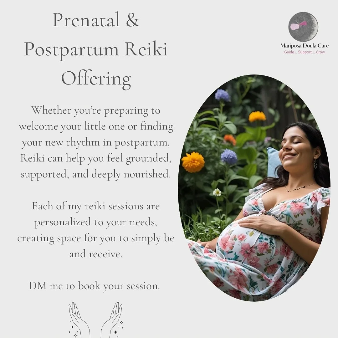 ✨Energy Healing for Every Stage of the Journey✨

🌿Prenatal Reiki &ndash; gentle energy work combined with crystals chosen for protection, calm, and connection with baby. Perfect for easing anxiety, reducing stress, and creating sacred bonding time.
