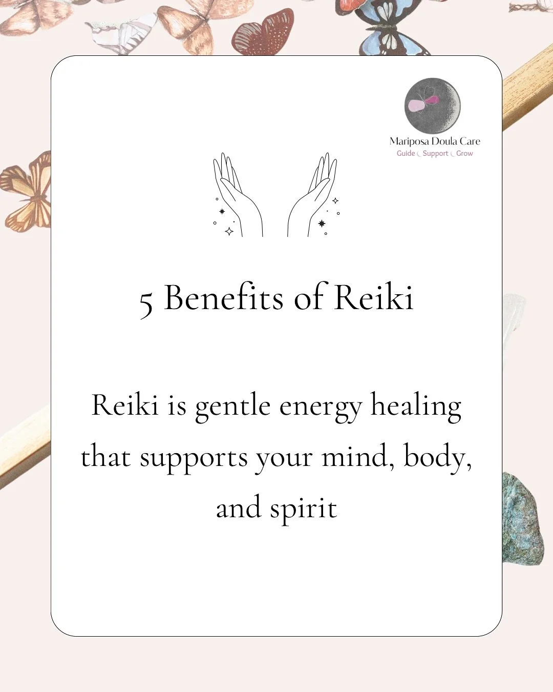 ✨Your energy deserves as much care as your body ✨

Reiki is a gentle yet powerful practice that supports healing, balance, and rest. Whether you&rsquo;re navigating postpartum, stress, or just craving more grounding, Reiki helps you reset and realign