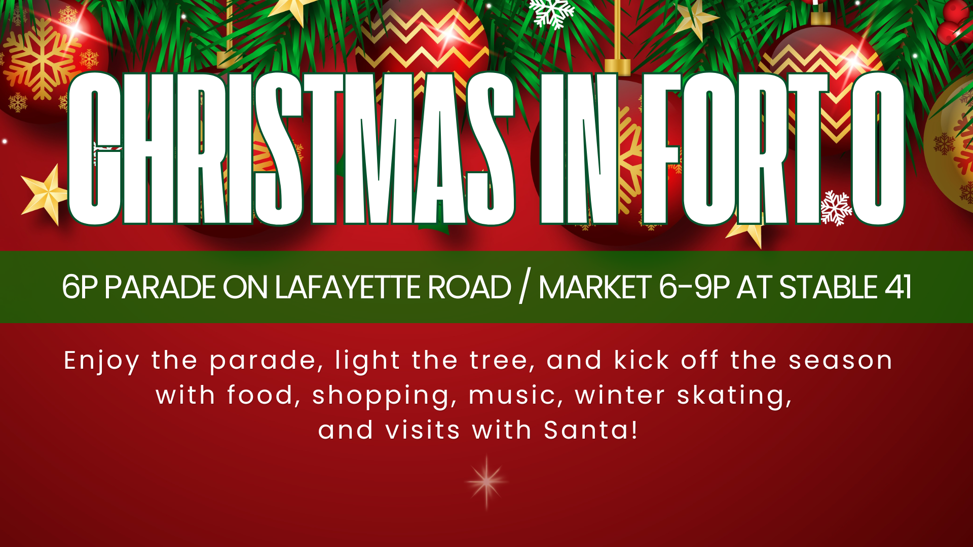 Christmas in Fort Oglethorpe