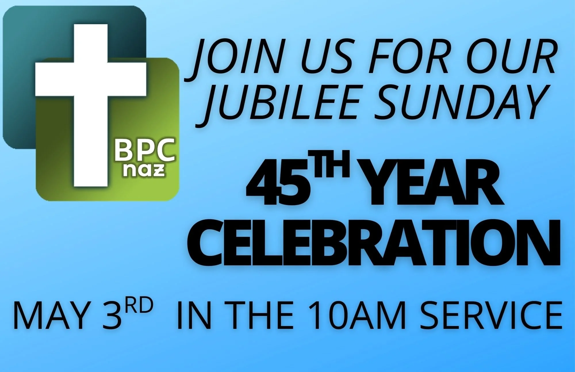 Battlefield Parkway Church of the Nazarene Anniversary