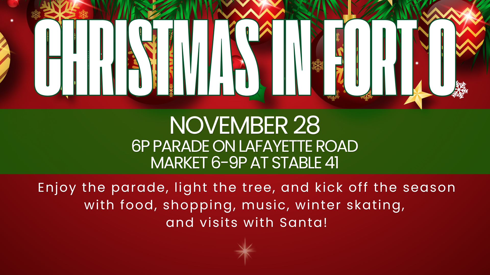 Christmas in Fort Oglethorpe