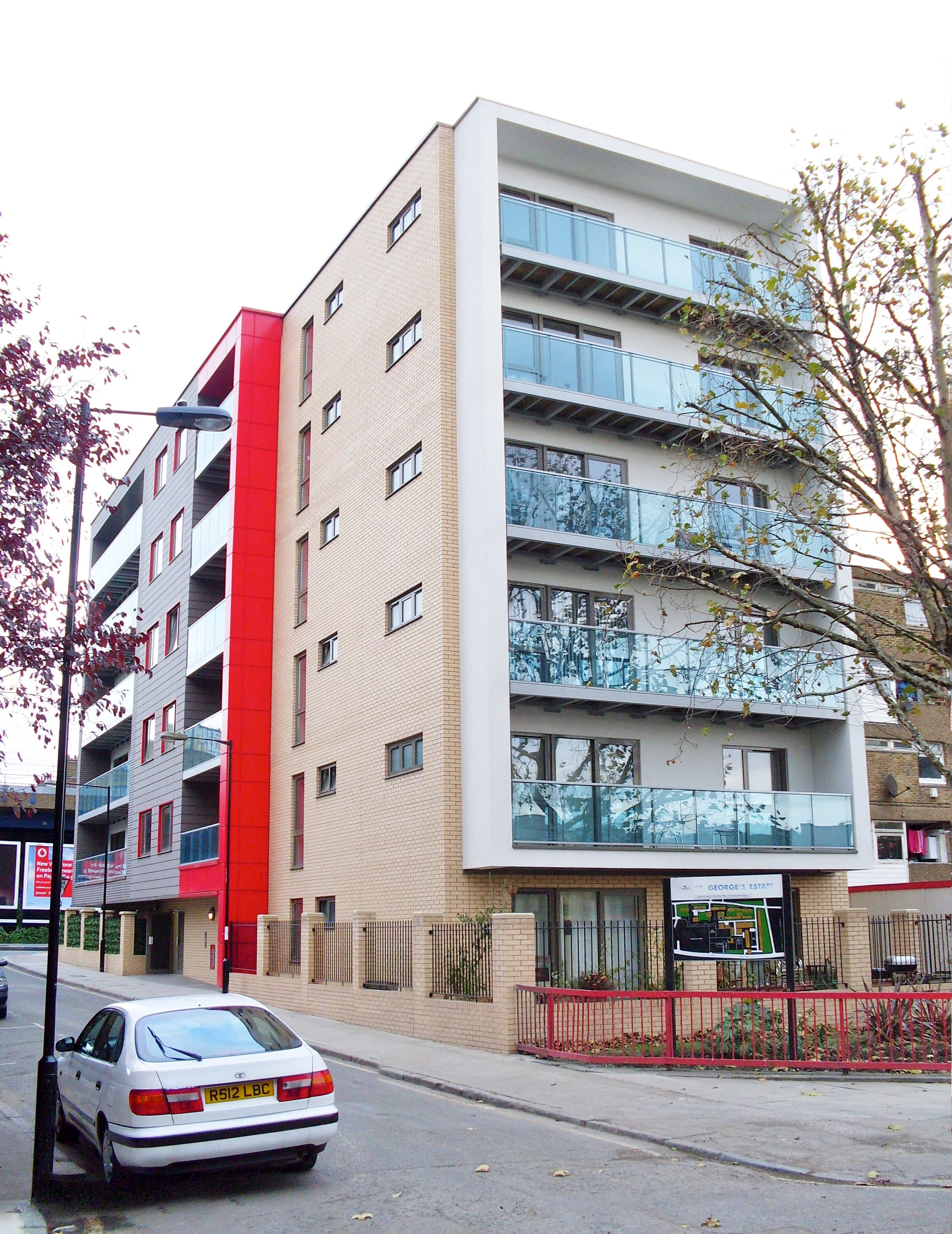 St George's estate, Shadwell, London