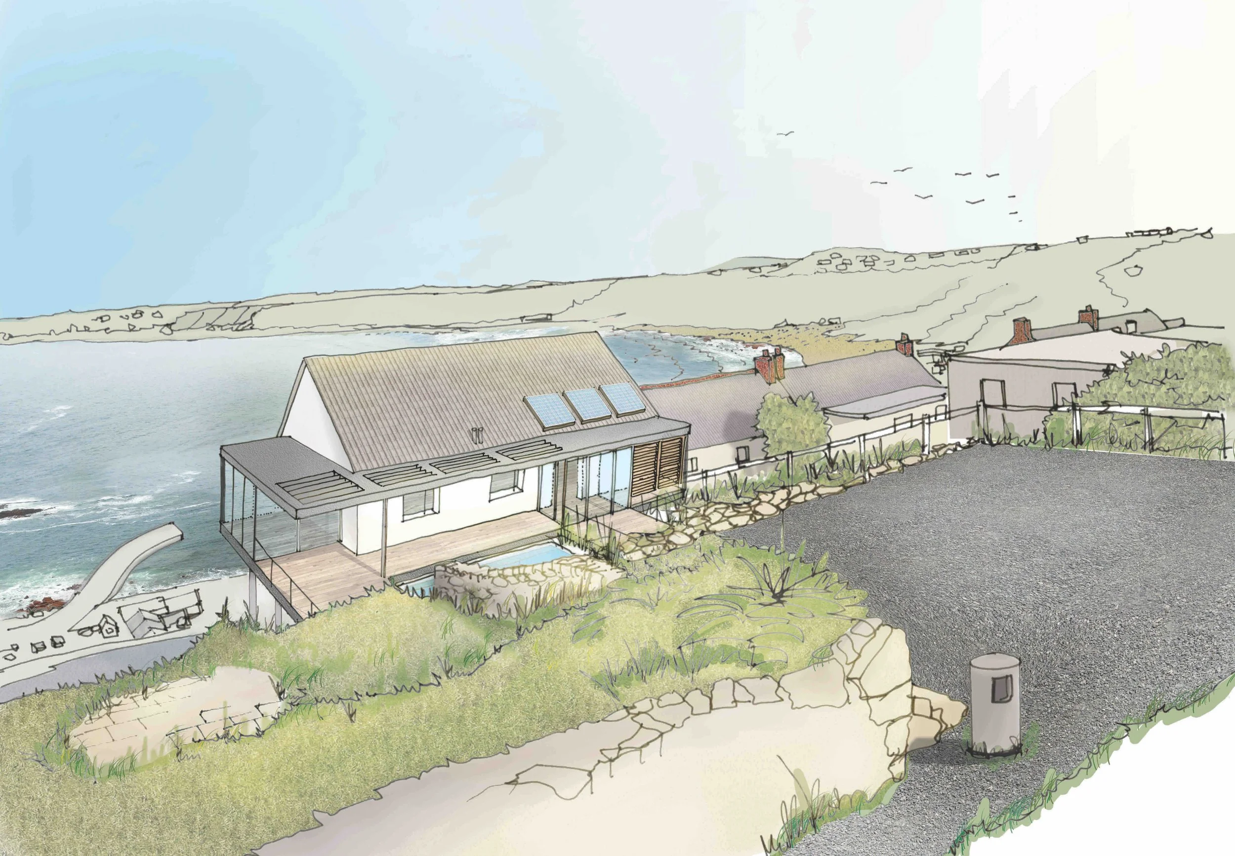 Sennon Cove Cornwall