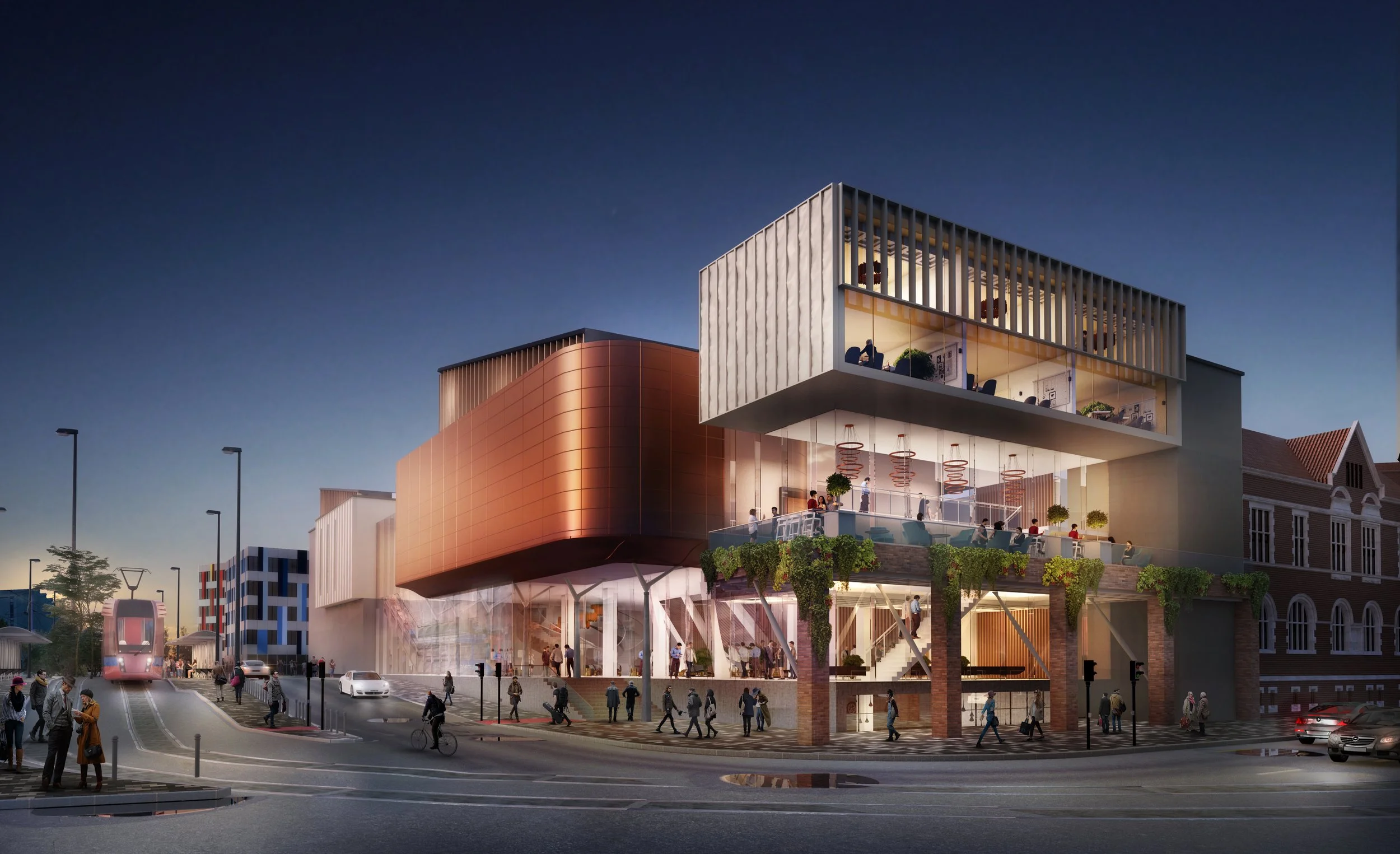 The Pearl Performing Arts Building Sheffield University