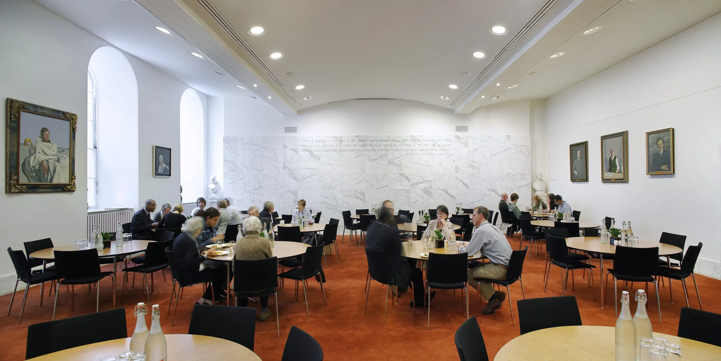 The Royal Society Wellcome Trust Lecture Theatre and Dining Rooms