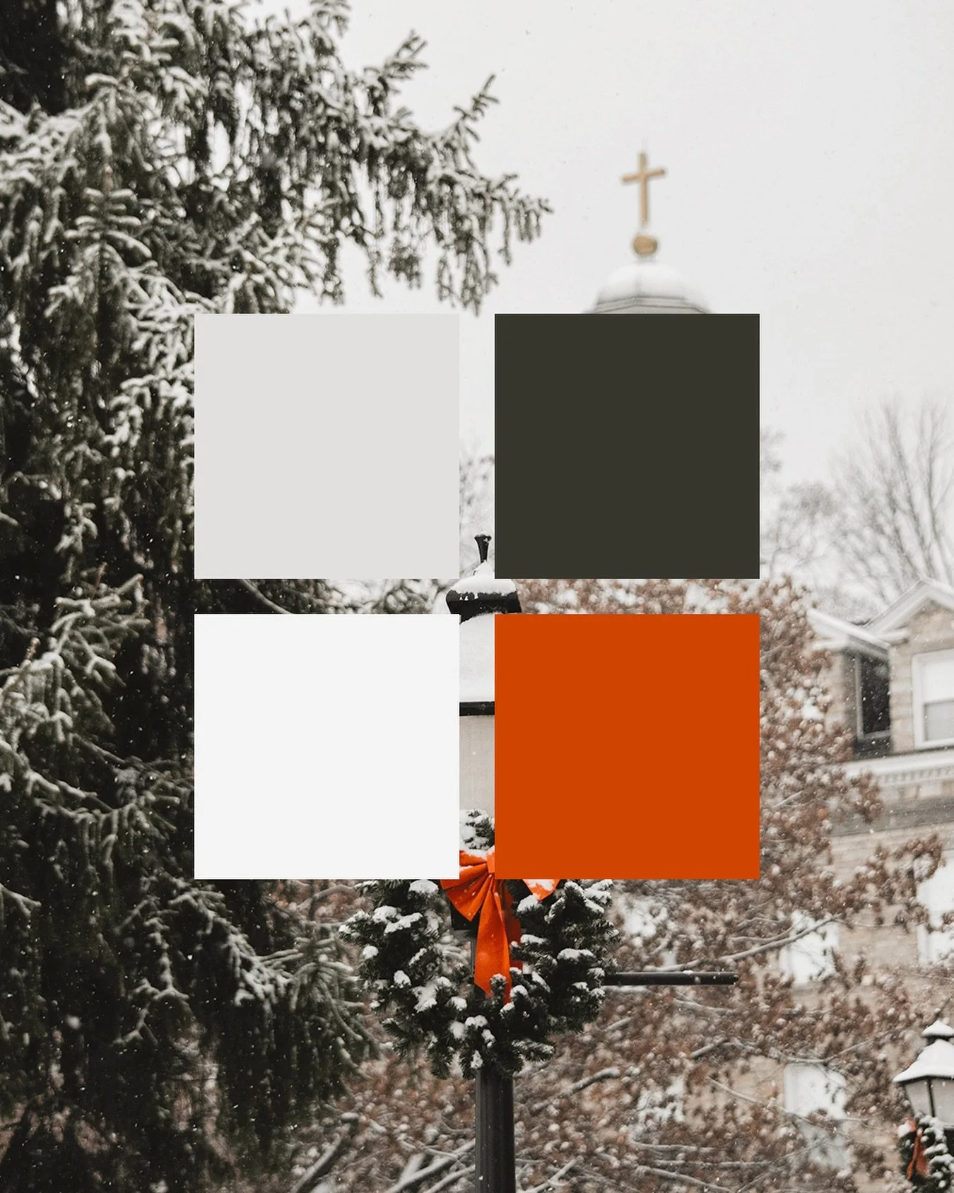 Literally dreaming of a white Christmas, because it looks like it&rsquo;s gonna be warm and rainy here in Ohio 🫠

#designstudio #countrymusic #colorpalette