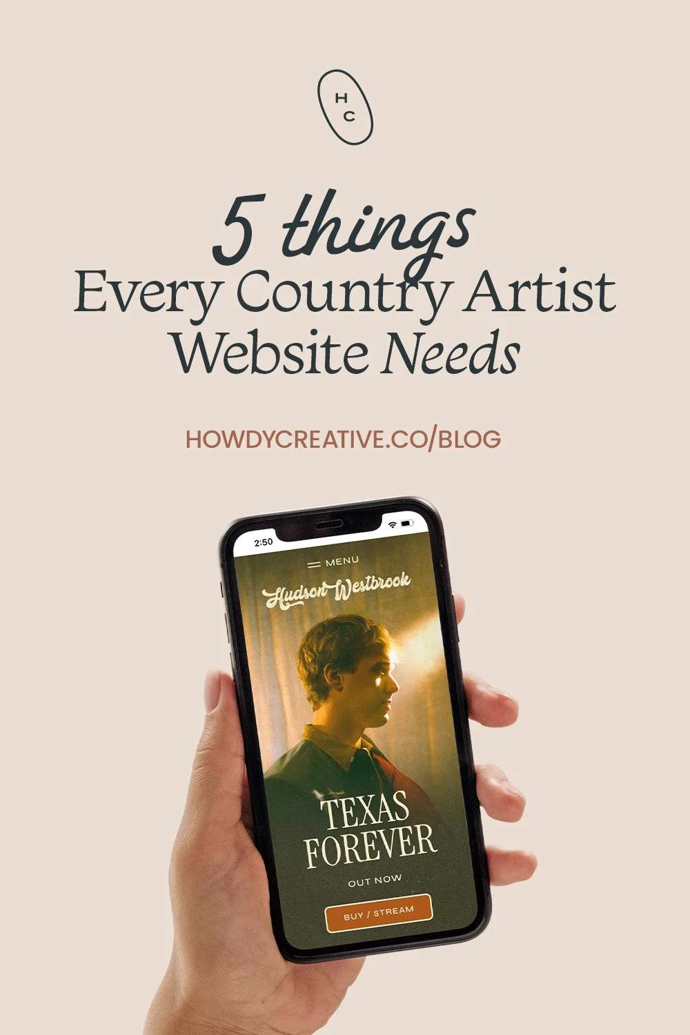 5 Things Every Country Artist Website Needs