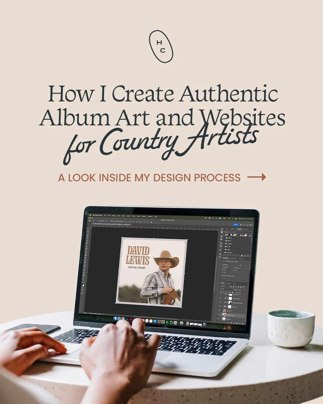 Design should always start with the music.

Before colors.
Before fonts.
Before layouts.

When I create album art or websites for country artists, I&rsquo;m not just designing something that looks good &mdash; I&rsquo;m building visuals that reflect 