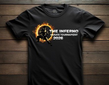 The Inferno Event T-Shirt (Taxes incl.)