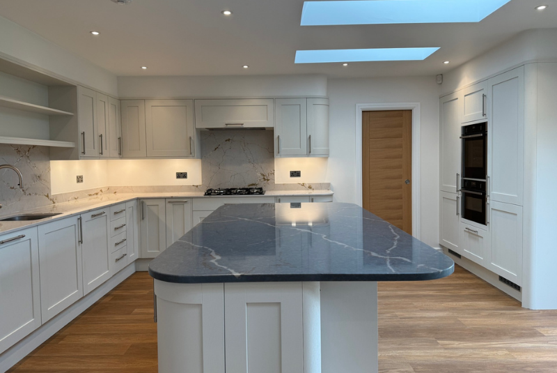 Kitchen fit-out and roof lanterns
