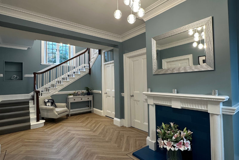 Period hallway renovation