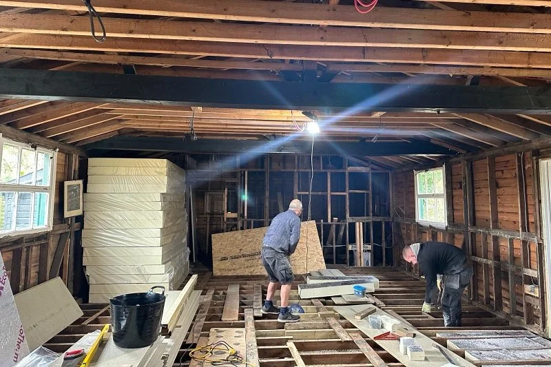 Farrer Hall strip out