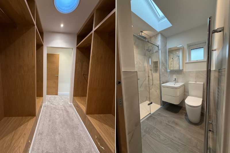 Dressing room & ensuite
