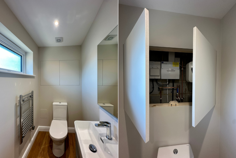 WC/cloakroom fitted