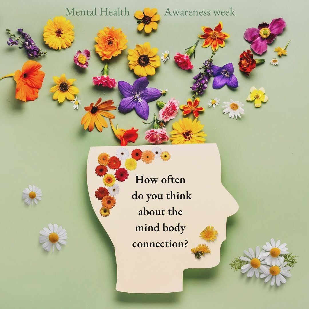 Did you know that it&rsquo;s Mental health awareness week? With a focus on movement, the mind-body connection is important to consider. 

Just as our mind can influence our body, our bodily state can affect our mental health. 

Movement, such as walk
